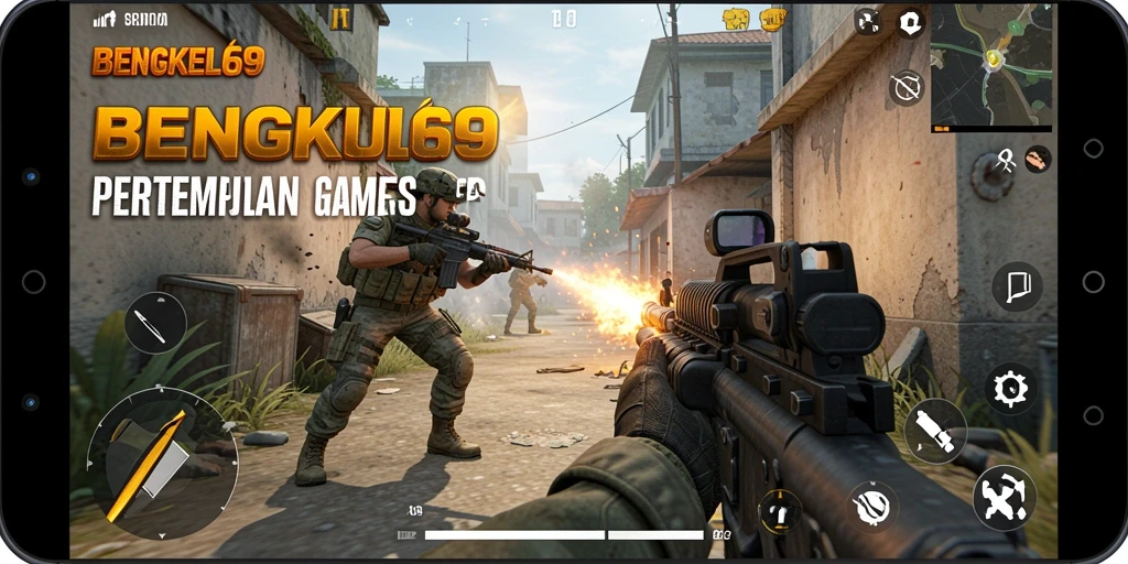 Tampilan gameplay seru dan menegangkan di BENGKEL69.
