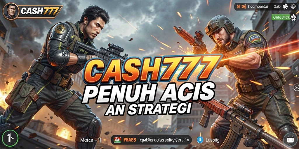 Tangkapan layar mengungkapkan aksi cepat dan grafis menawan dari CASH777.