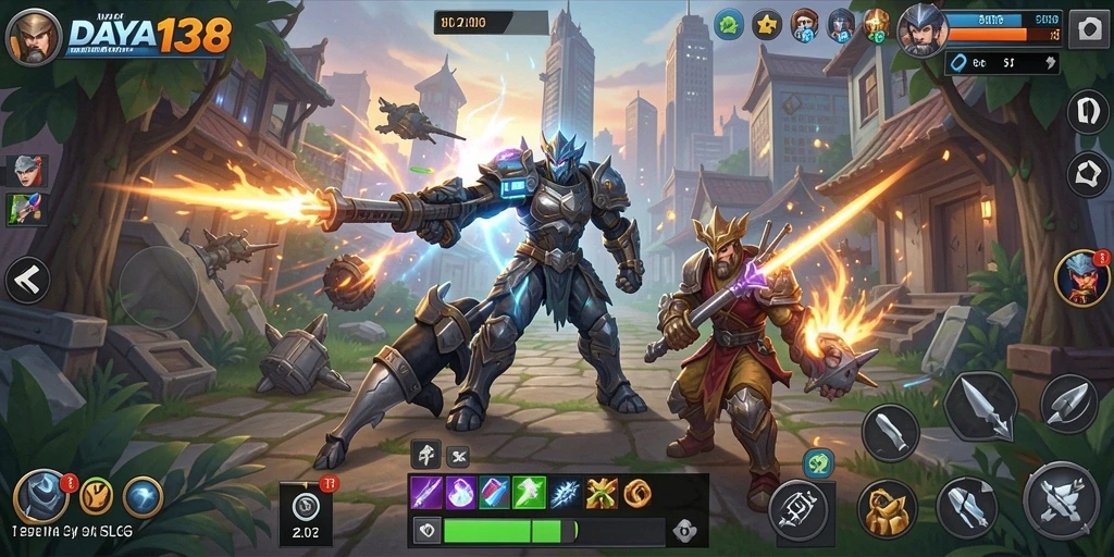 Tangkapan layar menampilkan gameplay SLG menarik dari DAYA138.