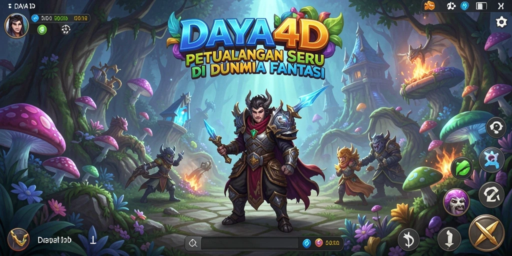 Tampilan gameplay DAYA4D yang seru dan menarik.