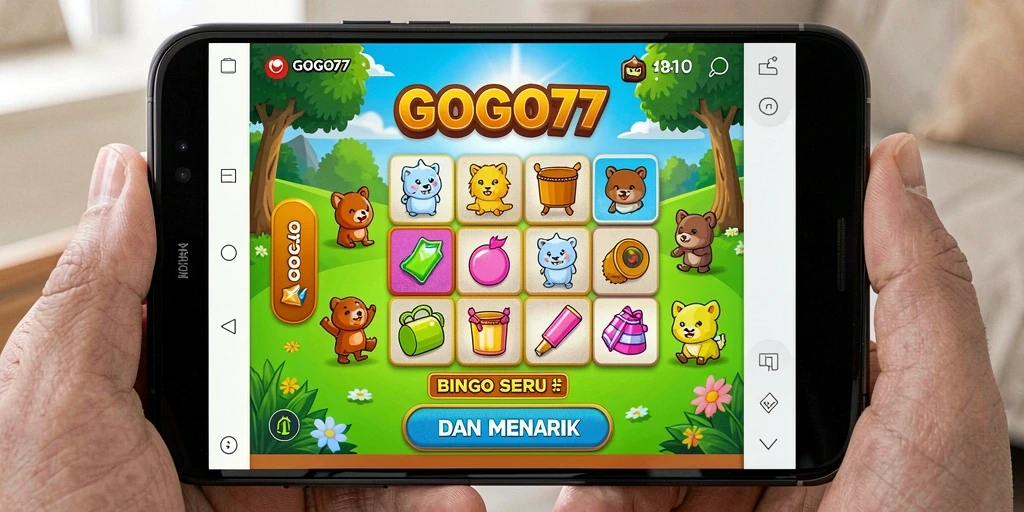 Tampilan menarik dari gameplay Bingo di GOGO77.