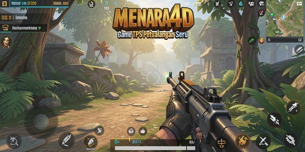 Gameplay seru dan mendebarkan dalam MENARA4D.