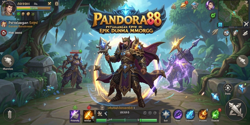 Tampilan gameplay seru dan mendebarkan di PANDORA88.
