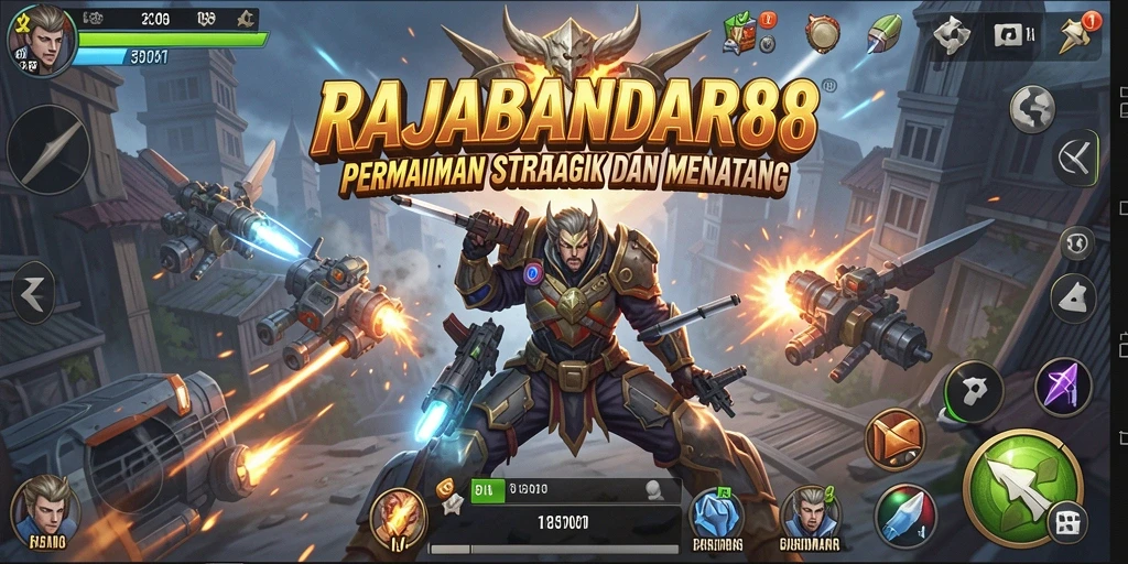 Gameplay mendebarkan dalam RAJABANDAR88 dengan strategi yang cerdas.
