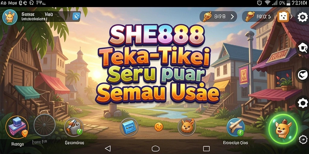 Screenshot gameplay SHE888 dengan tampilan teka-teki yang menarik.