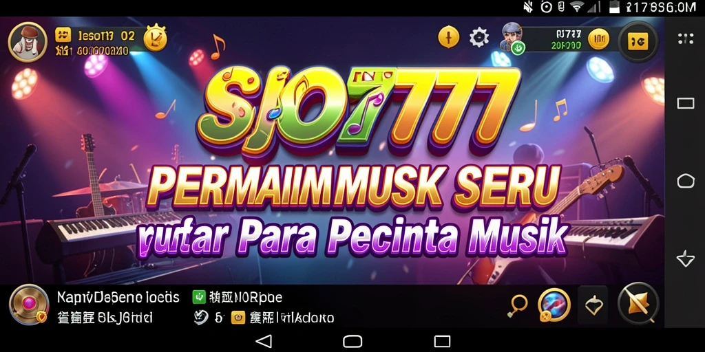Gameplay seru SJO777 dengan berbagai genre musik.