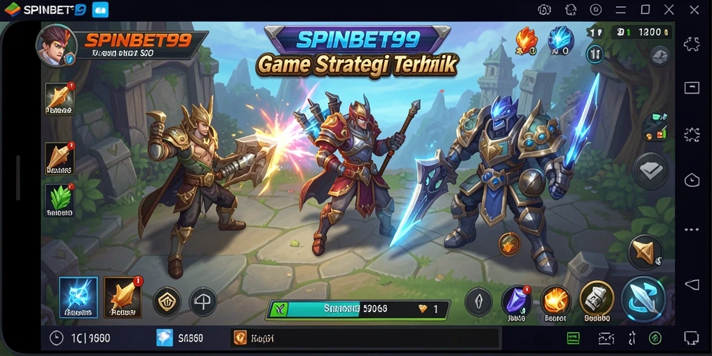 Tampilan gameplay SPINBET99 yang seru dan interaktif.