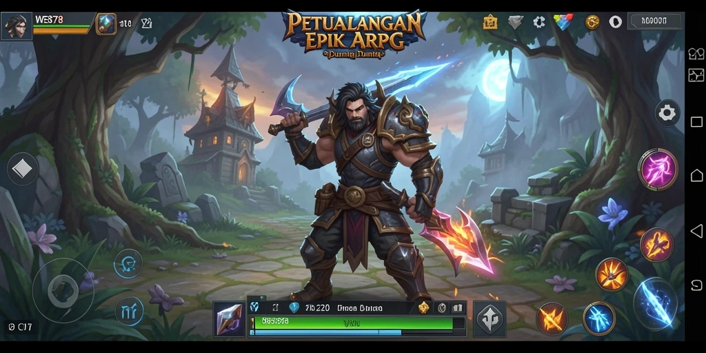 Tampilan gameplay seru di dunia WE878 yang penuh aksi.