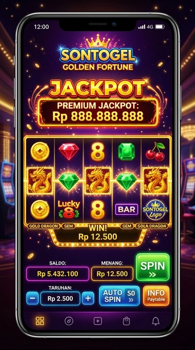 Screenshot fitur unggulan Sontogel menunjukkan kemudahan navigasi.